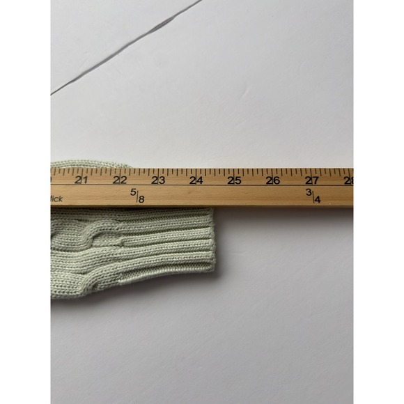 NWT Ralph Lauren Sport Women's V Neck Cable Knit Sweater Cotton Pony Size L - Picture 8 of 10